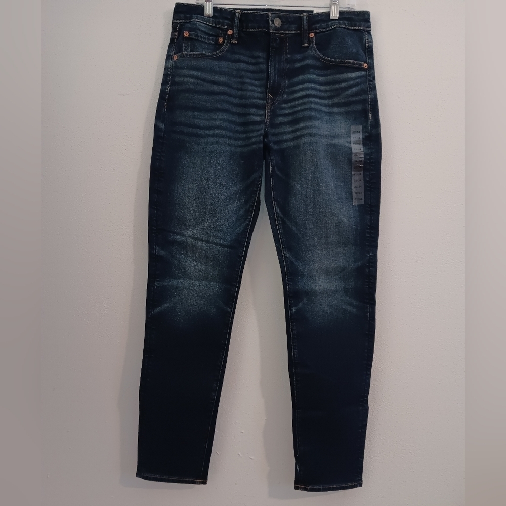 American Eagle Airflex + men's jeans classic blue size 32 x 34 athletic fit NWT